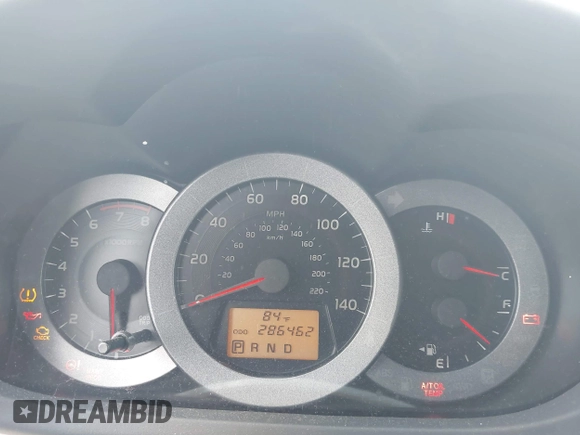 2009 Toyota RAV4 with VIN JTMBF33V19D016164, listed as a IAAI auction lot 42235012 with 286,462 mi miles and . Bid and sale history available at DreamBid. Image 7.