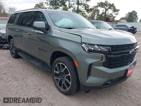 2024 Chevrolet Suburban RST with VIN 1GNSCEKD0RR277471, listed as a IAAI auction lot 41278023 with 2 mi miles and . Bid and sale history available at DreamBid. Image 1.