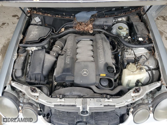 2000 Mercedes-Benz E-Class with VIN WDBJF70J7YB142395, listed as a Copart auction lot 53849225 with 138,289 mi miles and Clean Title. Bid and sale history available at carsss.com. Image 11.