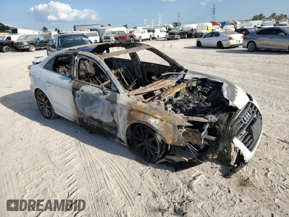 2015 Audi A3 1.8T Premium with VIN WAUACGFF0F1012892, listed as a Copart auction lot 78187424 with 0 mi miles and Non Repairable. Bid and sale history available at carsss.com. Image 4.
