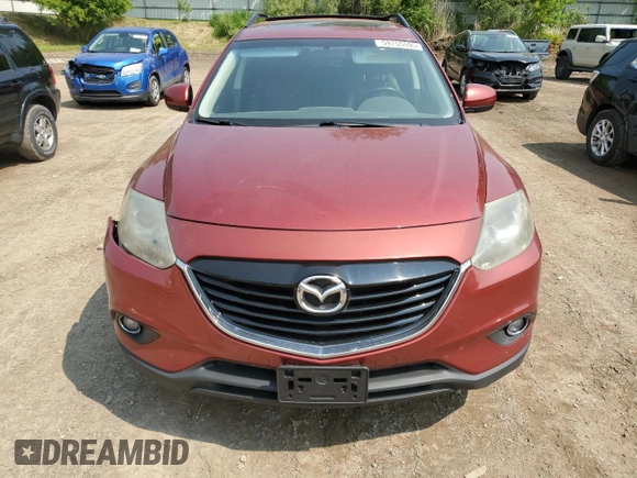2015 Mazda CX-9 Touring with VIN JM3TB3CA7F0457398, listed as a Copart auction lot 59755595 with 114,243 mi miles and Clean title. Bid and sale history available at DreamBid. Image 5.