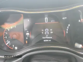 2019 Dodge Durango R/T with VIN 1C4SDJCT8KC745282, listed as a Copart auction lot 52192155 with 92,084 mi miles and Salvage Title. Bid and sale history available at carsss.com. Image 9.