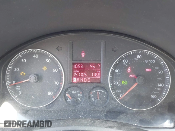 2009 Volkswagen Jetta SE with VIN 3VWRZ71K59M057372, listed as a IAAI auction lot 41741847 with 197,105 mi miles and . Bid and sale history available at DreamBid. Image 7.