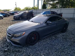 2016 Mercedes-Benz S 63 AMG with VIN WDDXJ7JB2GA017171, listed as a Copart auction lot 54714344 with 31,532 mi miles and Salvage Title. Bid and sale history available at DreamBid. Image 1.