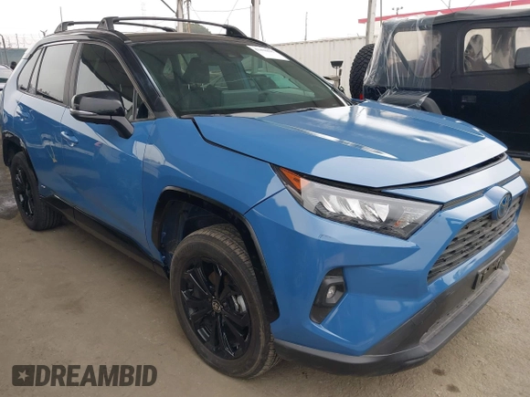 2023 Toyota RAV4 Hybrid XSE with VIN 2T3E6RFV4PW039496, listed as a IAAI auction lot 42488695 with 13,533 mi miles and . Bid and sale history available at DreamBid. Image 1.