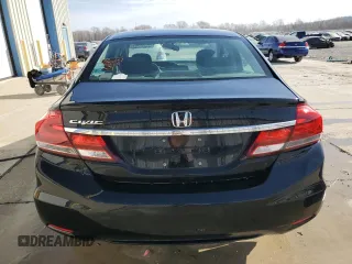 2015 Honda Civic Sedan LX with VIN 19XFB2F51FE057956, listed as a Copart auction lot 49151465 with 215,728 mi miles and Salvage Title. Bid and sale history available at carsss.com. Image 6.