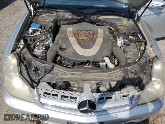 2009 Mercedes-Benz CLS 550 with VIN WDDDJ72X59A151589, listed as a Copart auction lot 55443365 with 184,996 mi miles and Salvage title. Bid and sale history available at DreamBid. Image 11.