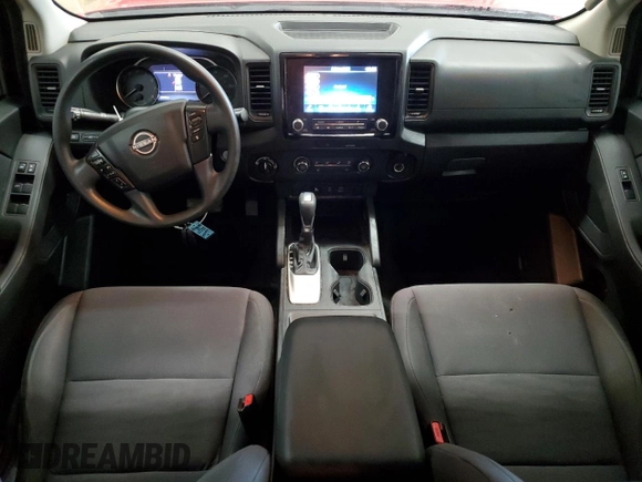 2022 Nissan Frontier SV with VIN 1N6ED1EK3NN606300, listed as a Copart auction lot 55422635 with 63,036 mi miles and Salvage title. Bid and sale history available at DreamBid. Image 8.