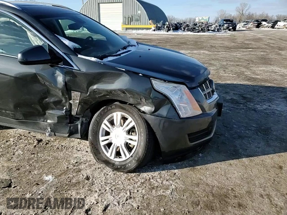 2010 Cadillac SRX Luxury Collection with VIN 3GYFNDEY9AS627866, listed as a Copart auction lot 46289675 with 85,690 mi miles and Salvage Title. Bid and sale history available at carsss.com. Image 12.