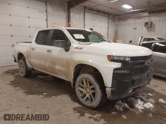 2021 Chevrolet Silverado 1500 LT Trail Boss with VIN 3GCPYFED9MG231471, listed as a IAAI auction lot 41502147 with 74,308 mi miles and . Bid and sale history available at DreamBid. Image 1.