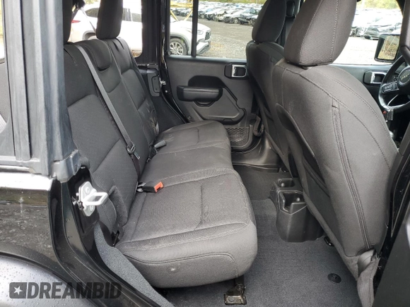 2022 Jeep Wrangler Unlimited High Tide with VIN 1C4HJXDG0NW180276, listed as a Copart auction lot 75798804 with 30,696 mi miles and Salvage Title. Bid and sale history available at DreamBid. Image 11.