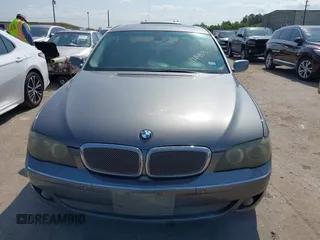 2008 BMW 7 Series 750Li with VIN WBAHN83568DT78271, listed as a IAAI auction lot 42048031 with 160,065 mi miles and . Bid and sale history available at carsss.com. Image 6.