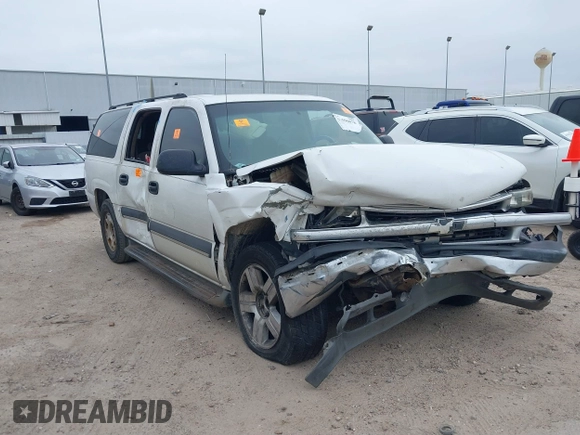 2003 Chevrolet Suburban LS with VIN 3GNEC16ZX3G320202, listed as a IAAI auction lot 41596078 with 287,841 mi miles. Bid and sale history available at carsss.com. Image 1.