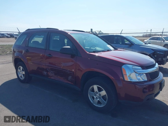 2008 Chevrolet Equinox LS z VIN 2CNDL13F886305209, wystawiony jako IAAI lot #42101949 z przebiegiem 149 453 mil mil oraz . Historia ofert i sprzedaży dostępna na DreamBid. Obrazek 1.