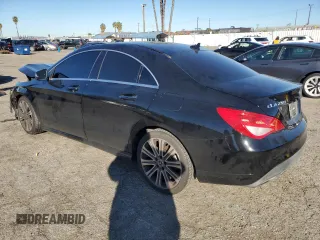 2018 Mercedes-Benz CLA with VIN WDDSJ4EB7JN677872, listed as a Copart auction lot 38463153 with 52,978 mi miles. Bid and sale history available at carsss.com. Image 2.
