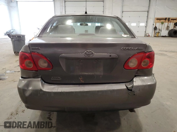 2004 Toyota Corolla CE with VIN 1NXBR32EX4Z225593, listed as a Copart auction lot 52224335 with Not Provided miles and Clean Title. Bid and sale history available at DreamBid. Image 6.