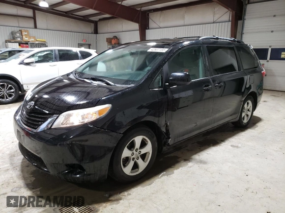 2017 Toyota Sienna LE Auto Access Seat with VIN 5TDKZ3DCXHS876538, listed as a Copart auction lot 42807185 with 165,047 mi miles and Salvage Title. Bid and sale history available at carsss.com. Image 1.