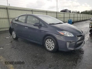 2012 Toyota Prius with VIN JTDKN3DP6C3021831, listed as a Copart auction lot 63462615 with 126,674 mi miles and Salvage title. Bid and sale history available at DreamBid. Image 4.