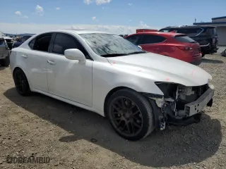 2006 Lexus IS 350 Auto with VIN JTHBE262165006544, listed as a Copart auction lot 52988065 with 197,830 mi miles and Salvage Title. Bid and sale history available at carsss.com. Image 4.