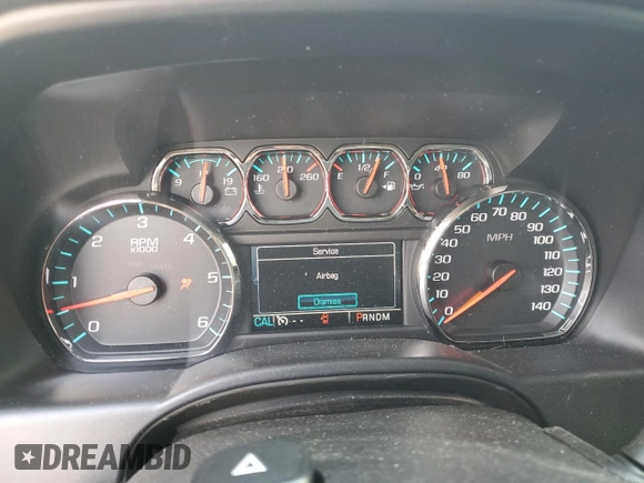 2016 Chevrolet Silverado 1500 LTZ with VIN 3GCUKSEJ7GG382123, listed as a Copart auction lot 63068184 with 158,096 mi miles and Salvage Title. Bid and sale history available at DreamBid. Image 9.