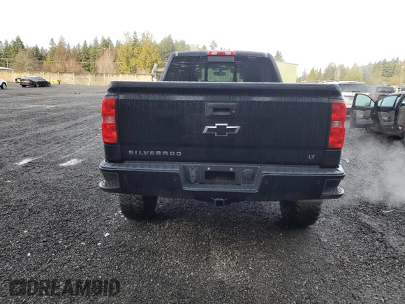 2015 Chevrolet Silverado 1500 LT with VIN 1GCVKREC3FZ333563, listed as a Copart auction lot 48588755 with 74,968 mi miles and Salvage Title. Bid and sale history available at DreamBid. Image 6.