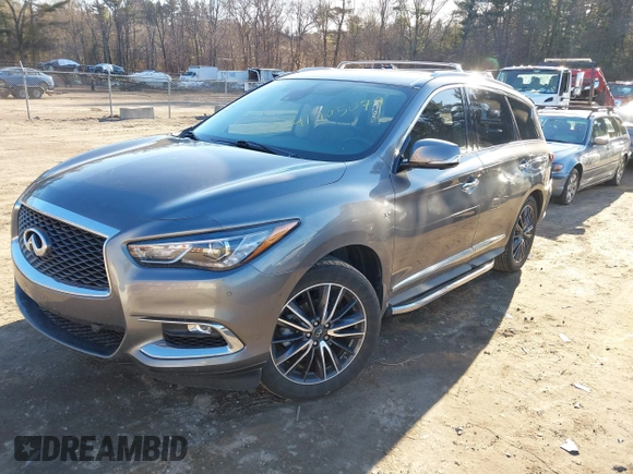 2017 Infiniti QX60 with VIN 5N1DL0MN2HC519510, listed as a IAAI auction lot 41705079 with 83,696 mi miles and . Bid and sale history available at DreamBid. Image 17.