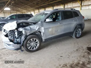 2021 Jeep Cherokee Latitude Lux with VIN 1C4PJLMNXMD108417, listed as a Copart auction lot 45930195 with 73,859 mi miles and Salvage Title. Bid and sale history available at carsss.com. Image 1.