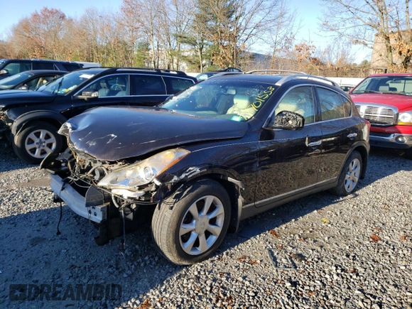 2010 Infiniti EX Journey z VIN JN1AJ0HR7AM754305, wystawiony jako Copart lot #77701553 z przebiegiem Nie podano mil oraz Nie do naprawy. Historia ofert i sprzedaży dostępna na DreamBid. Obrazek 1.