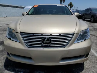 2007 Lexus LS 460 L with VIN JTHGL46F975017318, listed as a Copart auction lot 63524605 with 141,630 mi miles and Salvage title. Bid and sale history available at DreamBid. Image 5.
