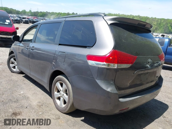 2011 Toyota Sienna LE AAS with VIN 5TDKK3DC3BS015911, listed as a IAAI auction lot 42025041 with 361,279 mi miles and . Bid and sale history available at DreamBid. Image 3.