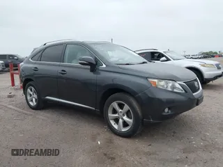 2010 Lexus RX 350 with VIN 2T2BK1BA2AC001474, listed as a IAAI auction lot 41839725 with 171,417 mi miles. Bid and sale history available at carsss.com. Image 1.