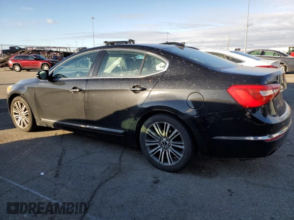 2014 Kia Cadenza Premium with VIN KNALN4D74E5145708, listed as a Copart auction lot 83370854 with 246,354 mi miles and Clean Title. Bid and sale history available at carsss.com. Image 2.