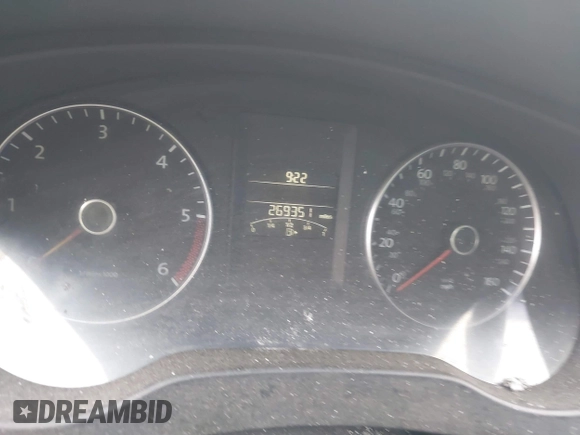 2012 Volkswagen Jetta TDI w/Premium with VIN 3VWLL7AJ1CM360400, listed as a IAAI auction lot 41462201 with 269,351 mi miles and . Bid and sale history available at DreamBid. Image 7.