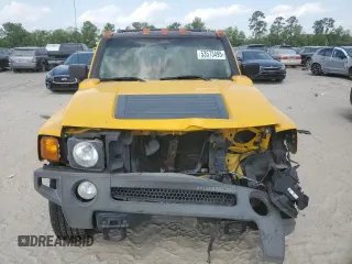 2006 Hummer H3 with VIN 5GTDN136X68125857, listed as a Copart auction lot 53573495 with 167,615 mi miles and Salvage Title. Bid and sale history available at carsss.com. Image 5.