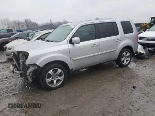 2015 Honda Pilot EX-L with VIN 5FNYF4H55FB021624, listed as a Copart auction lot 46852175 with 94,996 mi miles and Salvage Title. Bid and sale history available at carsss.com. Image 1.
