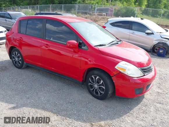 2012 Nissan Versa S with VIN 3N1BC1CPXCL360370, listed as a IAAI auction lot 42178631 with 160,556 mi miles. Bid and sale history available at carsss.com. Image 1.