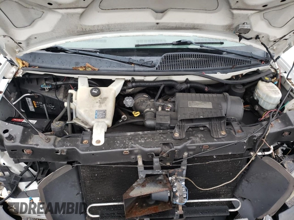2012 Chevrolet Express Passenger 1LT with VIN 1GAZGYFG3C1118315, listed as a Copart auction lot 80870104 with 122,178 mi miles and Salvage title. Bid and sale history available at DreamBid. Image 13.