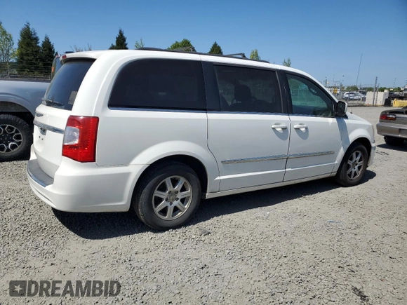 2011 Chrysler Town & Country Touring with VIN 2A4RR5DG0BR640360, listed as a Copart auction lot 54442345 with 138,896 mi miles and Clean Title. Bid and sale history available at carsss.com. Image 3.