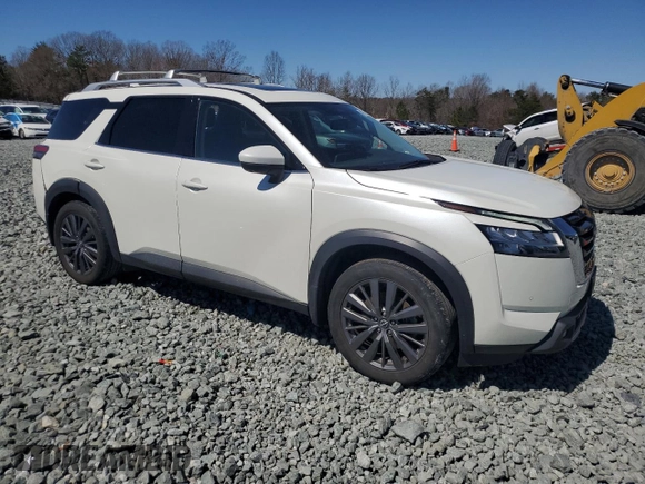 2022 Nissan Pathfinder SL with VIN 5N1DR3CD7NC207218, listed as a Copart auction lot 49772995 with 79,421 mi miles and Salvage title. Bid and sale history available at DreamBid. Image 4.
