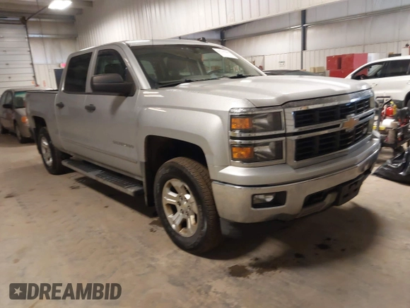 2014 Chevrolet Silverado 1500 LT with VIN 3GCUKREC4EG291351, listed as a IAAI auction lot 41732290 with 194,135 mi miles and . Bid and sale history available at DreamBid. Image 1.