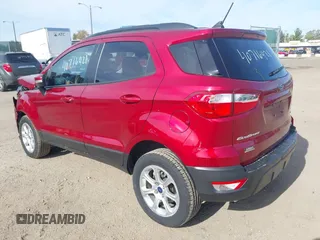2020 Ford EcoSport SE with VIN MAJ6S3GL5LC324432, listed as a IAAI auction lot 40716421 with 25,545 mi miles and . Bid and sale history available at carsss.com. Image 3.