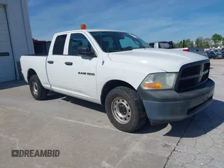 2012 Ram 1500 Tradesman with VIN 1C6RD7FP6CS204701, listed as a IAAI auction lot 42083619 with 194,860 mi miles. Bid and sale history available at carsss.com. Image 1.