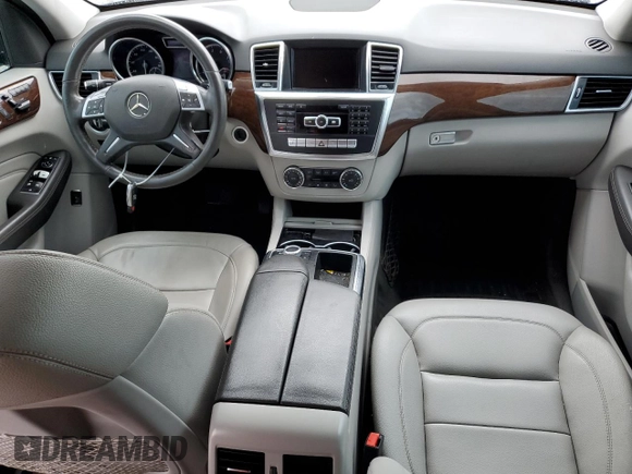 2012 Mercedes-Benz M 350 with VIN 4JGDA5HB2CA027986, listed as a Copart auction lot 71714874 with 165,916 mi miles and Salvage title. Bid and sale history available at DreamBid. Image 8.