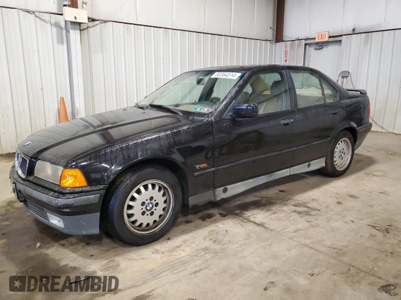 1995 BMW 3 Series 325i with VIN WBACB432XSFM05419, listed as a Copart auction lot 80364514 with 101,125 mi miles and Clean Title. Bid and sale history available at carsss.com. Image 1.