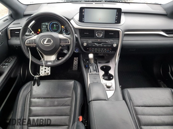 2020 Lexus RX 450h F Sport Performance z VIN 2T2YGMDA7LC044155, wystawiony jako Copart lot #78403684 z przebiegiem 165 656 mil mil oraz Szkoda całkowita • Salvage title. Historia ofert i sprzedaży dostępna na DreamBid. Obrazek 8.
