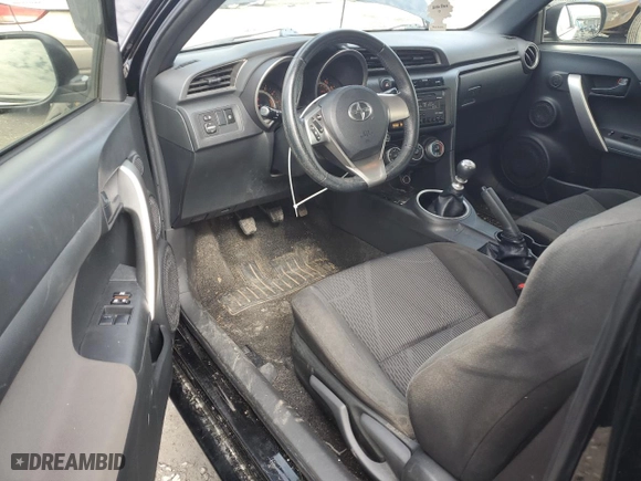 2013 Scion tC with VIN JTKJF5C78D3054796, listed as a Copart auction lot 46947135 with 133,805 mi miles and Salvage Title. Bid and sale history available at carsss.com. Image 8.