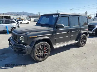 2021 Mercedes-Benz G with VIN W1NYC7HJ1MX387972, listed as a Copart auction lot 42776905 with Not Provided miles and Salvage Title. Bid and sale history available at carsss.com. Image 1.
