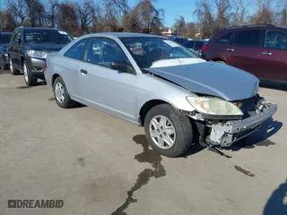 2004 Honda Civic VP with VIN 1HGEM22194L065818, listed as a IAAI auction lot 41342513 with 206,299 mi miles. Bid and sale history available at carsss.com. Image 1.