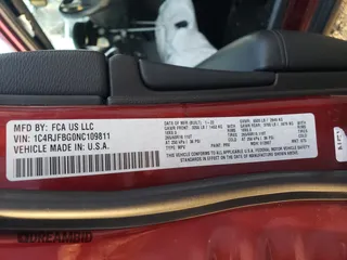 2022 Jeep Grand Cherokee WK Limited with VIN 1C4RJFBG0NC109811, listed as a Copart auction lot 79739684 with 58,999 mi miles and Salvage Title. Bid and sale history available at carsss.com. Image 15.