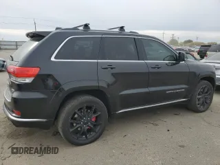 2015 Jeep Grand Cherokee Summit with VIN 1C4RJFJM7FC227296, listed as a Copart auction lot 76592514 with 144,095 mi miles and Salvage Title. Bid and sale history available at carsss.com. Image 3.